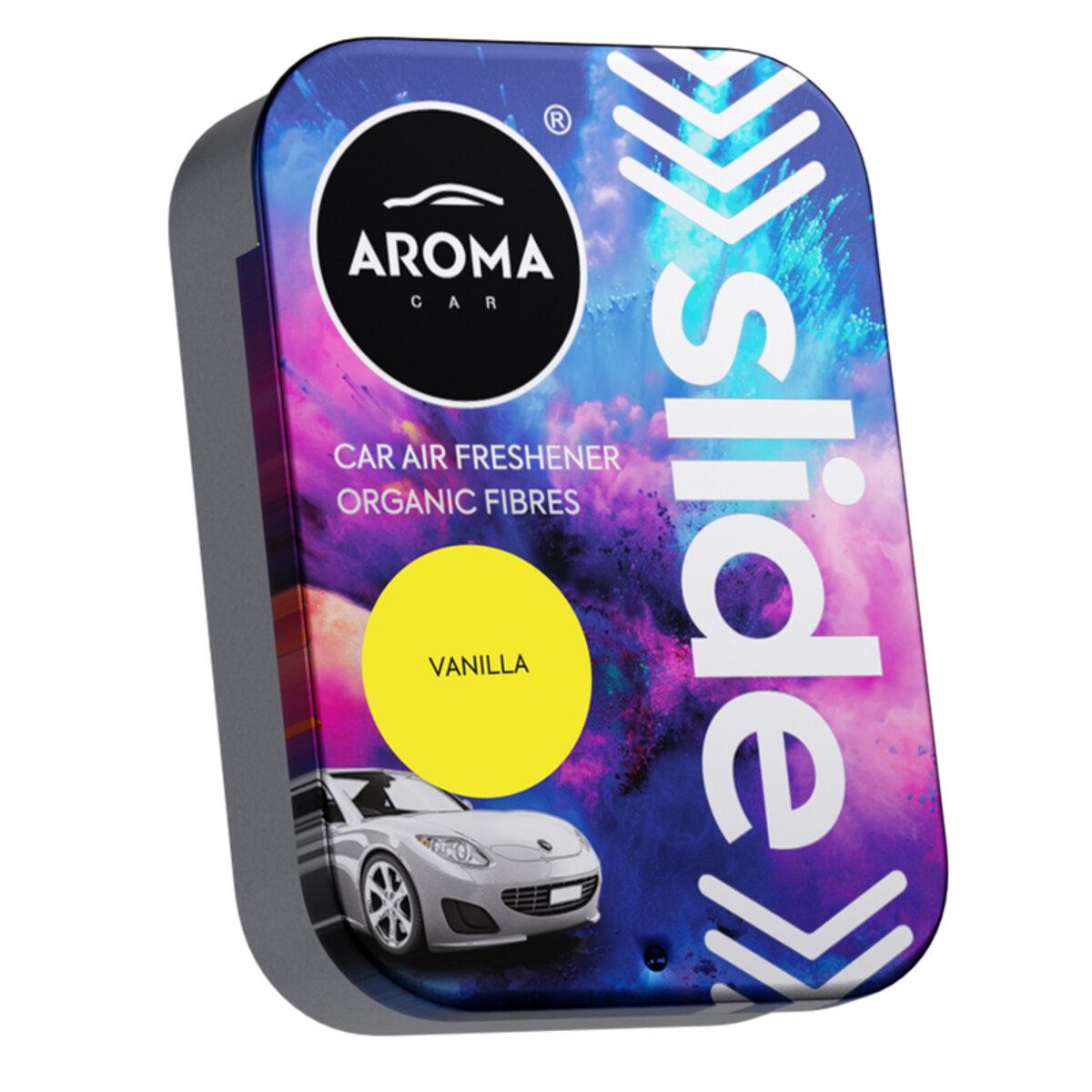 Ароматизатор для автомобилей Aroma Car Organic Slide Vanilla сухой 30 г