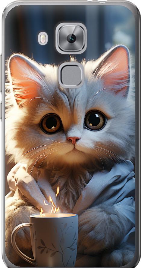 Чехол на Huawei Nova Plus White cat (5646u-961-42517)