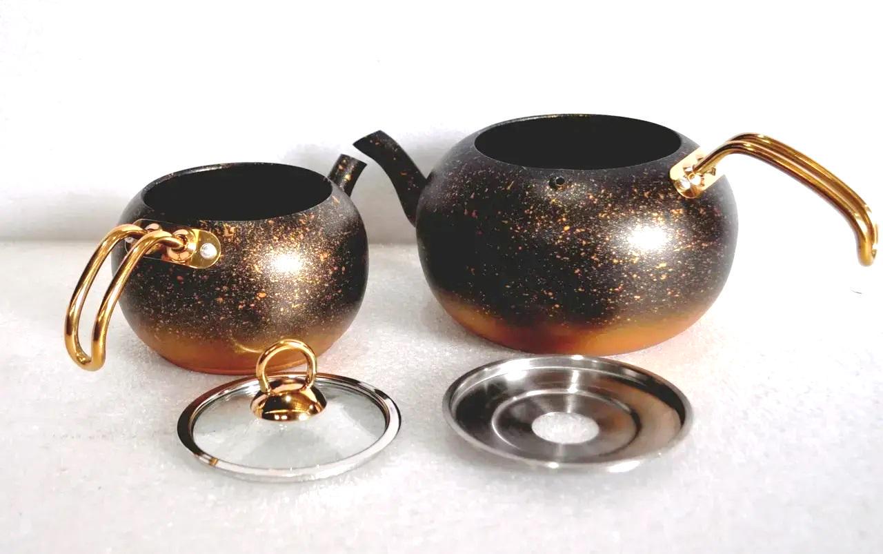 Чайник OMS Collection 8210-L Gold (89681) - фото 4 Чайник OMS Collection 8210-L Gold (89681) - фото 4