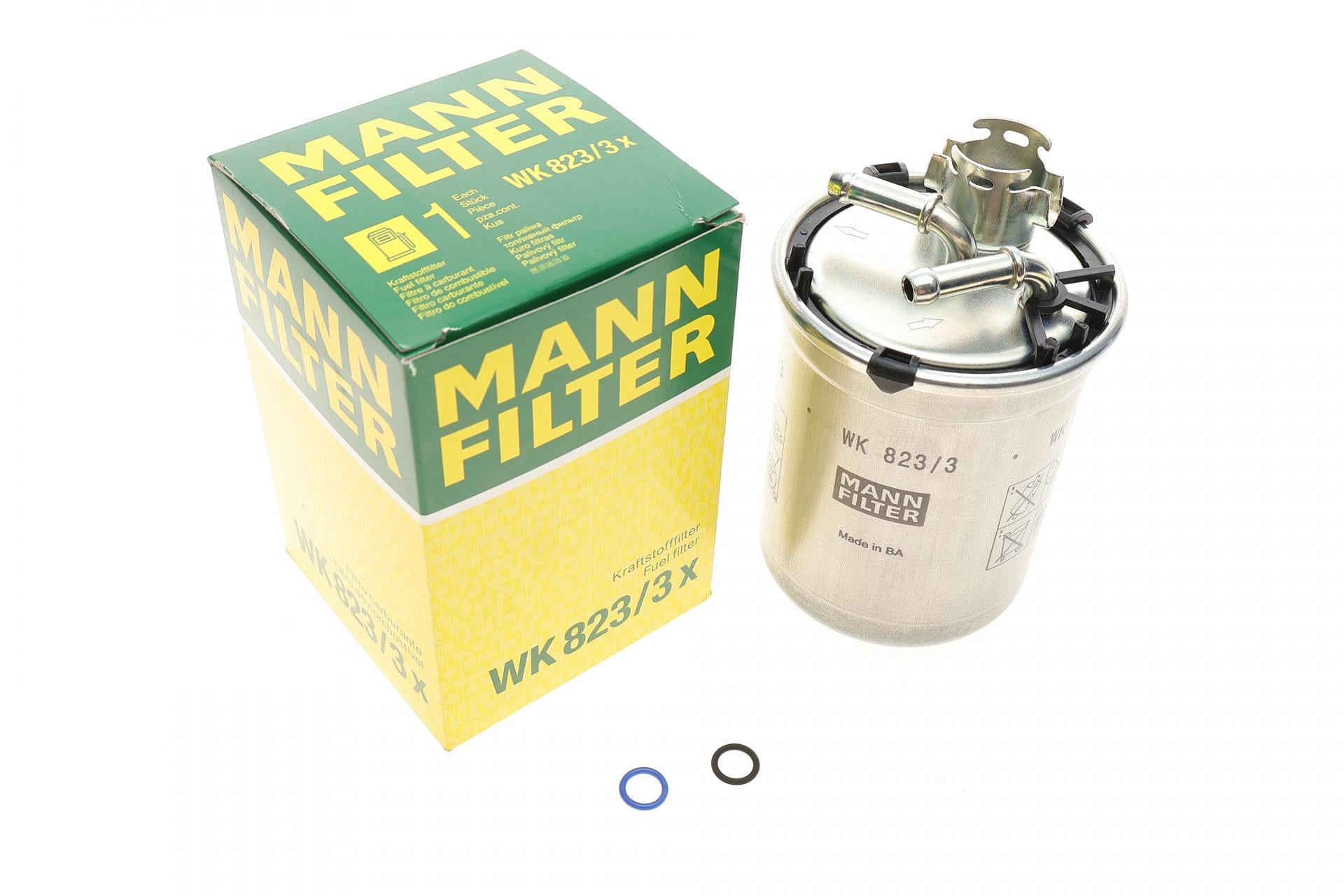 Фильтр топливный Mann-Filter для Skoda Fabia/VW Polo 1,9TDI 00-10 (WK 823/3 X)