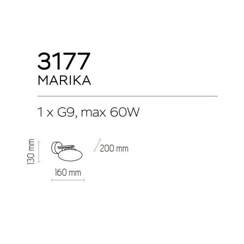 Бра Tk Lighting Marika 3177 - фото 3 Бра Tk Lighting Marika 3177 - фото 3
