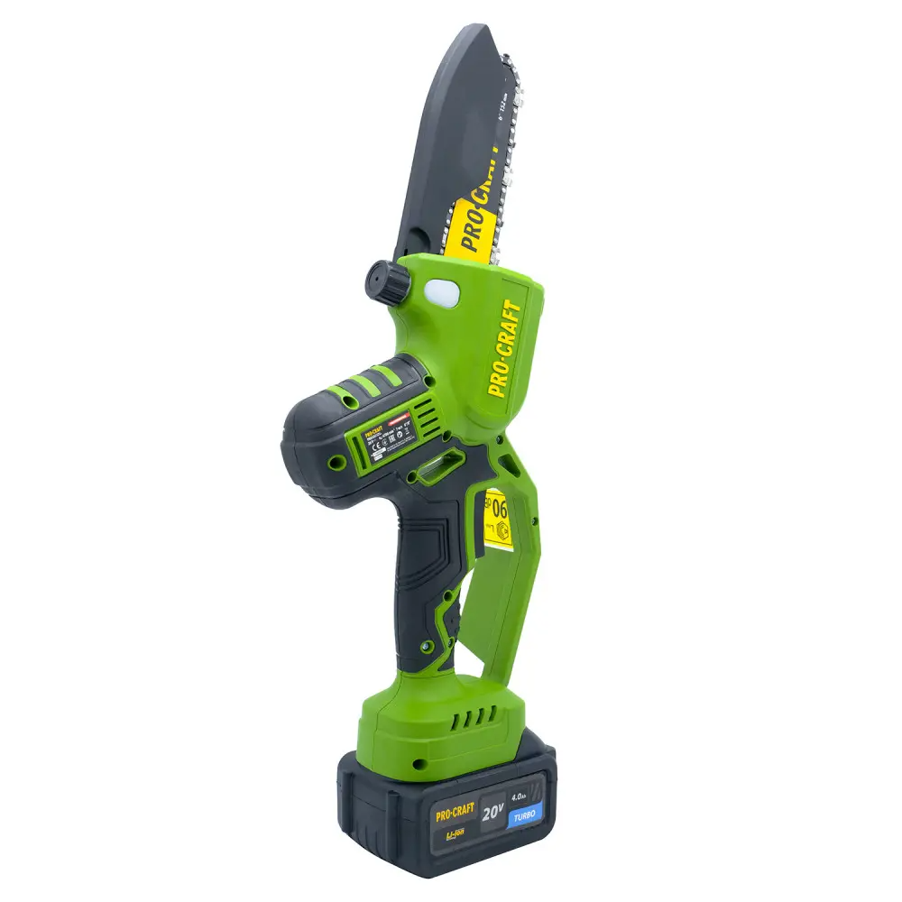 Пила бесщеточная аккумуляторная ProCraft PKA32Li с 1 аккумулятором и зарядным устройством с кейсом - фото 6 Пила бесщеточная аккумуляторная ProCraft PKA32Li с 1 аккумулятором и зарядным устройством с кейсом - фото 6