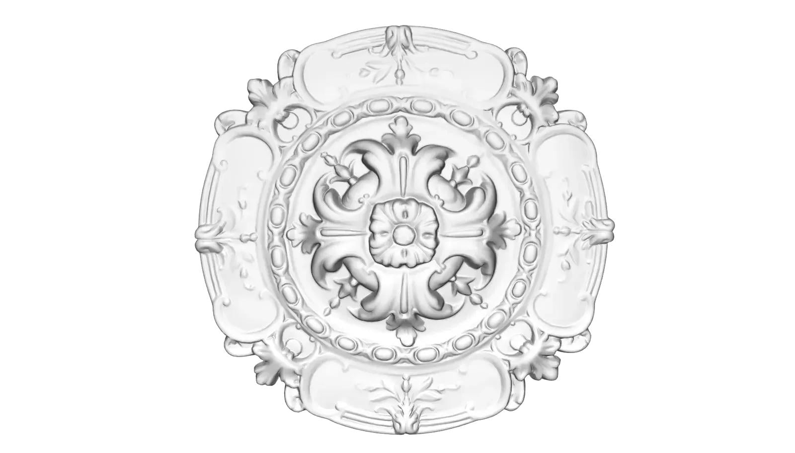 Розетка потолочная Gaudi Decor R303 D 415 мм (45693)