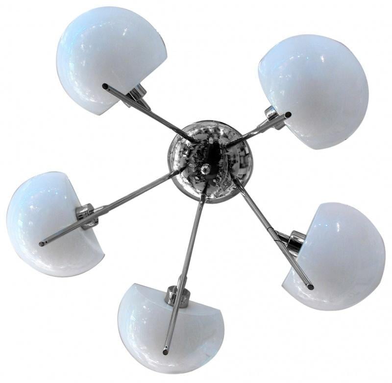 Люстра потолочная Brille BR-709S/5 на 5 плафонов