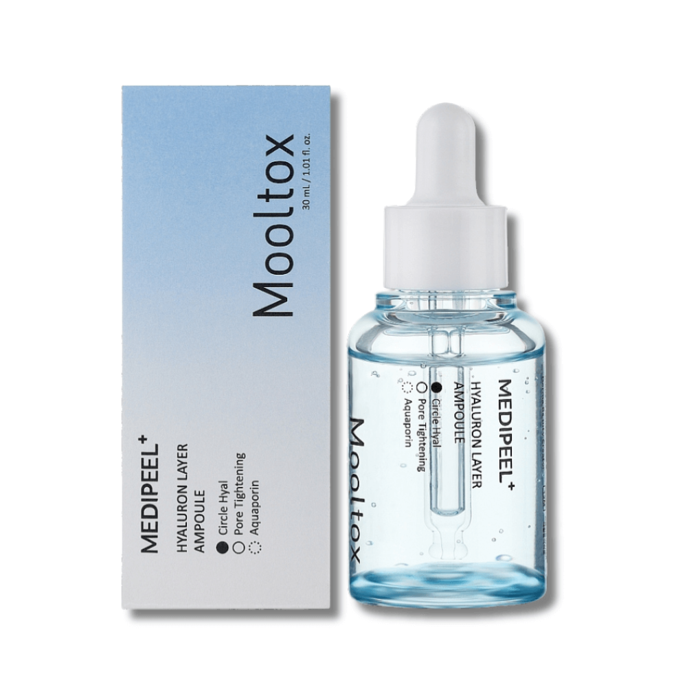 Сироватка для обличчя ультразволожуюча Medi-peel Hyaluronic Acid Layer Mooltox Ampoule 30 мл (8809941820904)