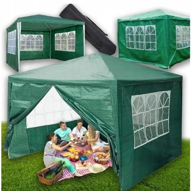 Павильон садовый Bonro B-1023 4 стенки 3х3 м Зеленый (2670149057) - фото 9 Павильон садовый Bonro B-1023 4 стенки 3х3 м Зеленый (2670149057) - фото 9