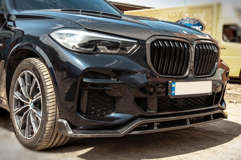 Комплект обвесов Carbon FullSet GBT для BMW X5 G05 2019- гг. натуральный карбон Фактура под карбон