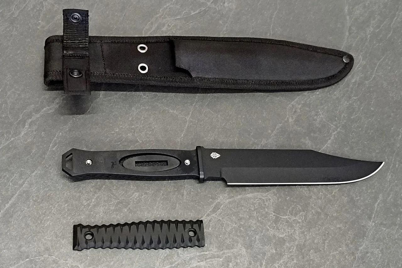 Нож армейский Brothers Knives Чернобай сталь 1,4116 - фото 8