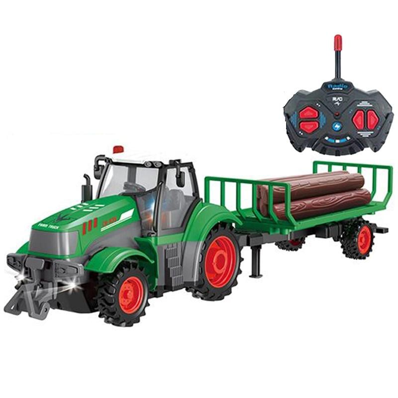 Трактор радиоуправляемый Woopie с прицепом 1:24 (24850)