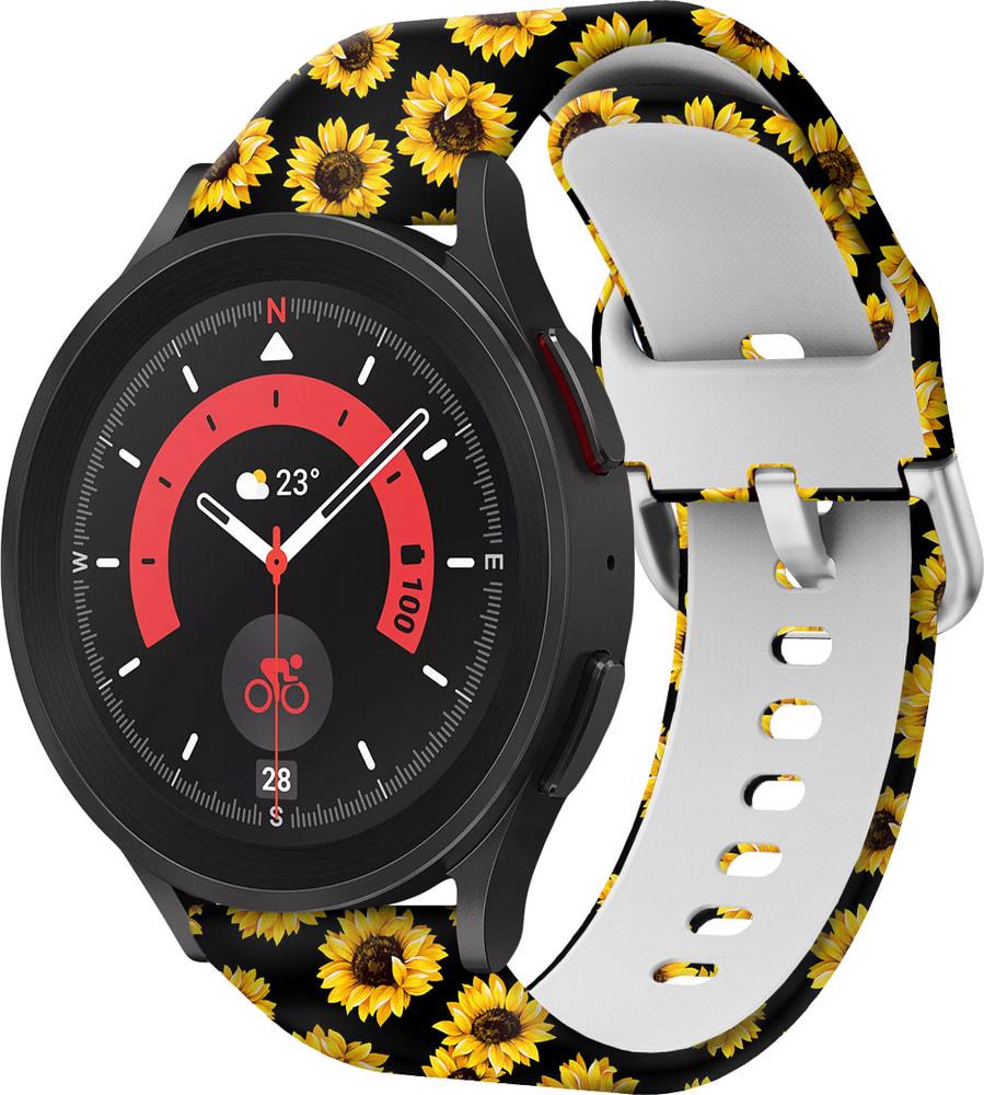 Ремешок Colorful для Galaxy Watch 5 Pro Sunflowers (29662) - фото 1 Ремешок Colorful для Galaxy Watch 5 Pro Sunflowers (29662) - фото 1