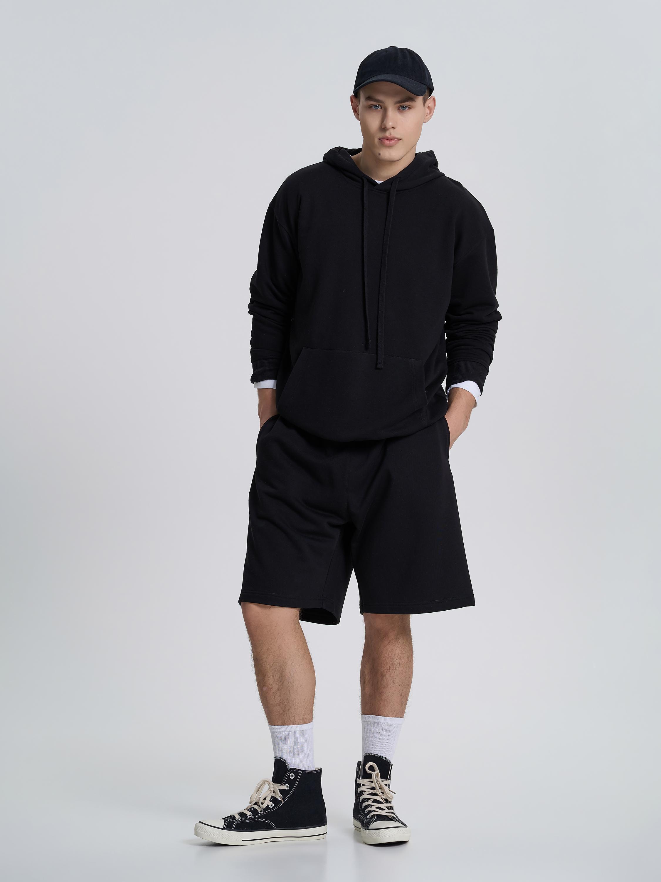 Шорти чоловічі щільні ROZA 240625 XS Чорний (4824005726088) - фото 2 Шорти чоловічі щільні ROZA 240625 XS Чорний (4824005726088) - фото 2