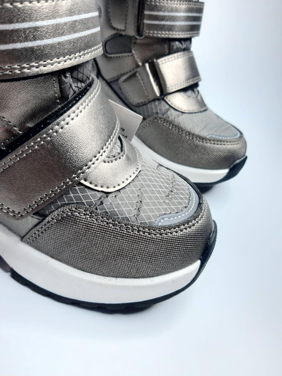 Ботинки зимние TOM.M для девочки р. 30 19,4 см Серый (11296 А) - фото 3 Ботинки зимние TOM.M для девочки р. 30 19,4 см Серый (11296 А) - фото 3