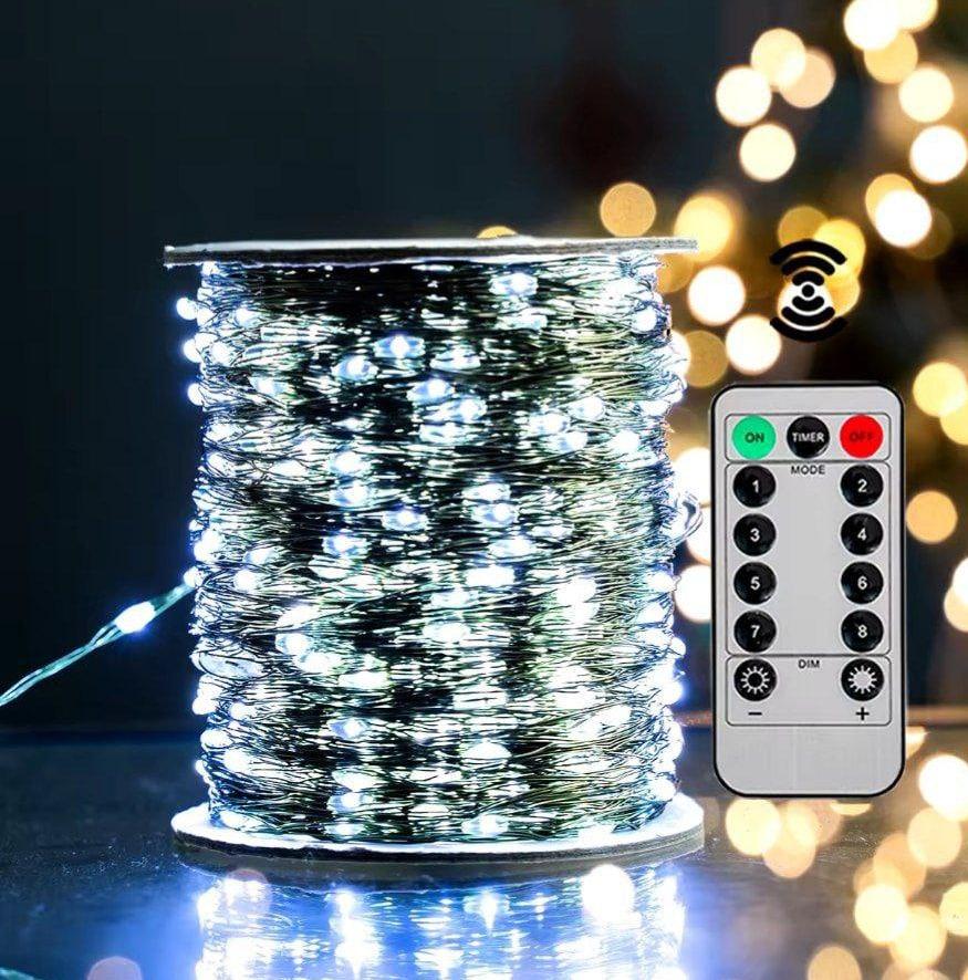 Гирлянда Роса Sofi3D з пультом 50 м 500 Led Холодний Білий (50m-w-gr)