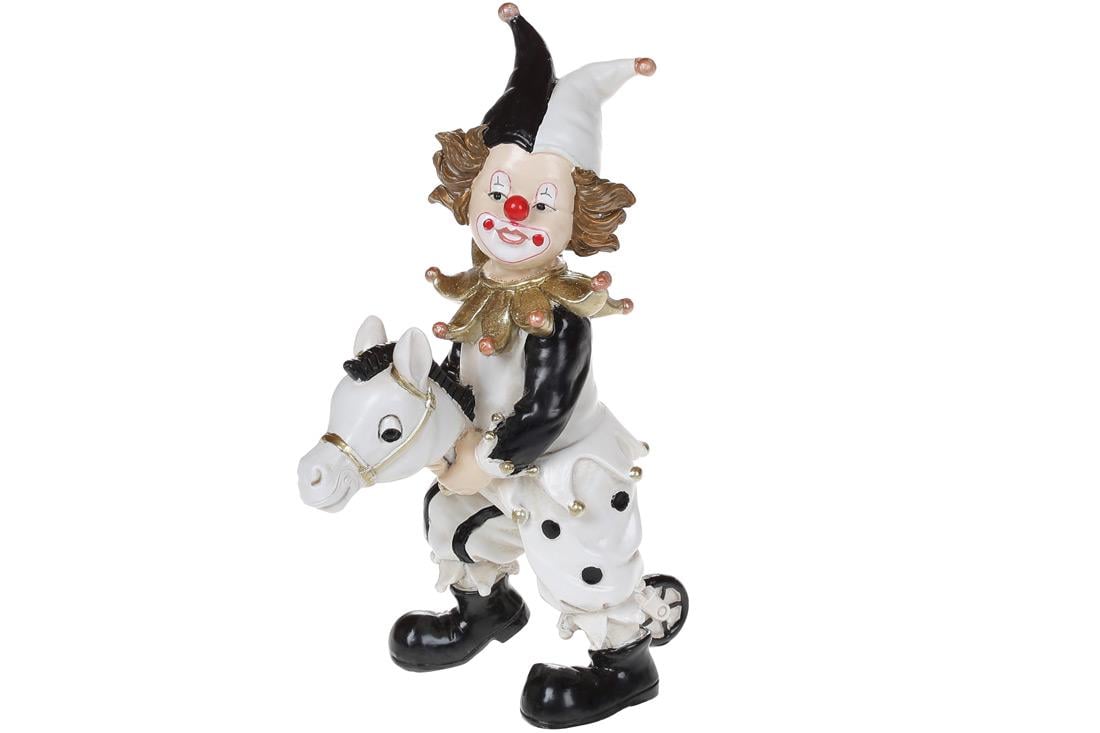 Декоративна статуетка BonaDi Клоун на конячці (707-050)