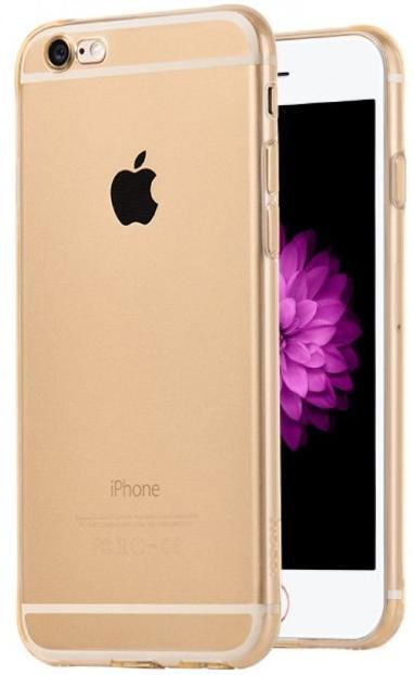 Чехол-накладка Hoco Black Series Plating TPU Case for Apple iPhone 6/6S, Gold