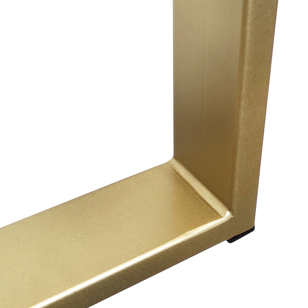 Каркас розбірний для столу з металу Minimal 1400х600х730 мм Золотий (K1186-140) - фото 4 Каркас розбірний для столу з металу Minimal 1400х600х730 мм Золотий (K1186-140) - фото 4