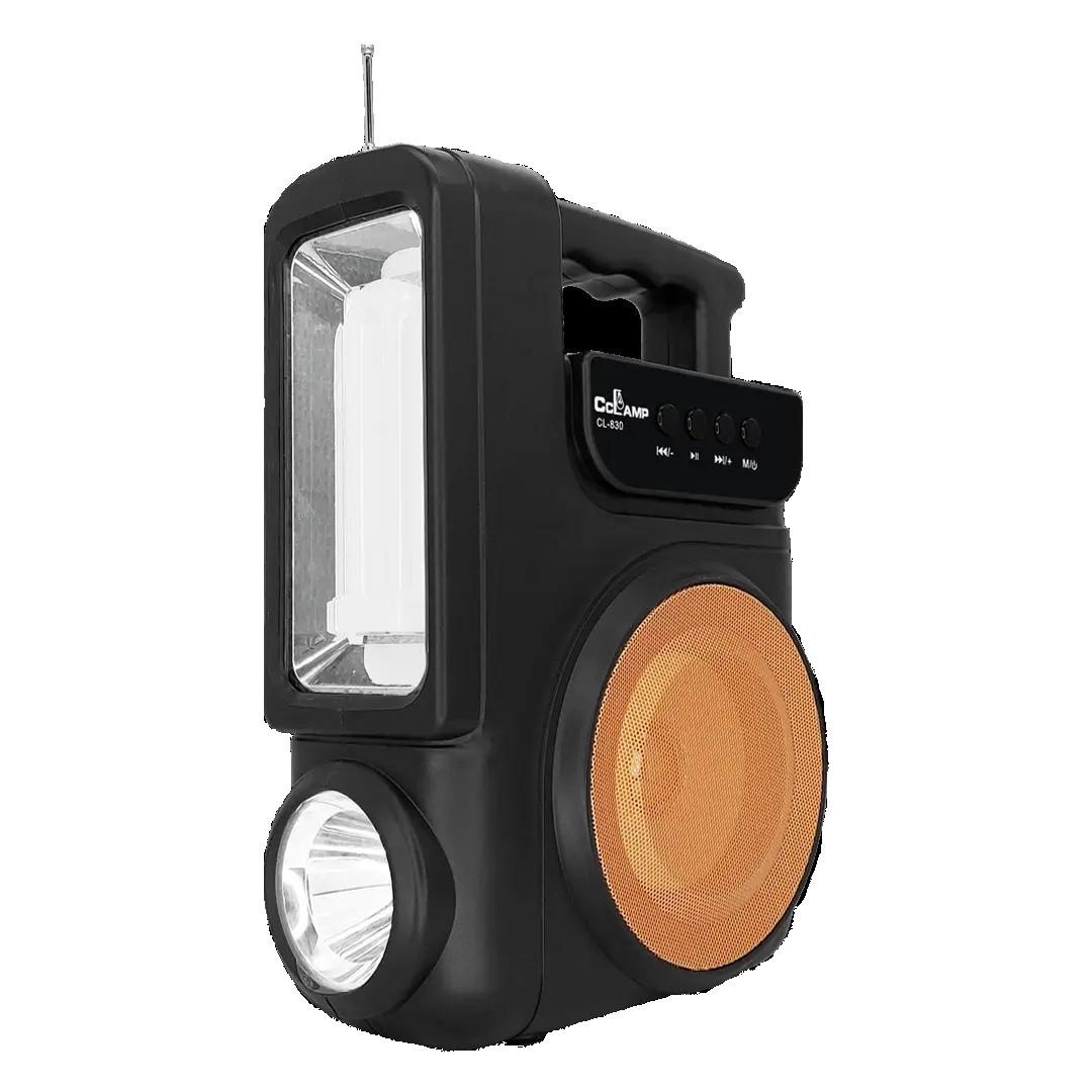 Ліхтар кемпінговий із сонячною панеллю Solar CCLamp CL-830 функція Power Bank та радіо 4000 мАг Bluetooth (9118) - фото 8 Ліхтар кемпінговий із сонячною панеллю Solar CCLamp CL-830 функція Power Bank та радіо 4000 мАг Bluetooth (9118) - фото 8