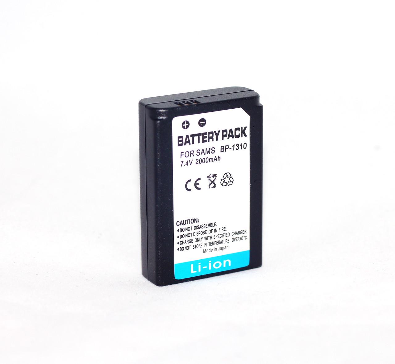 Аккумулятор BP1310 BP-1310 для камер Samsung NX NX10 NX100 NX11 NX5 аналог 2000 ma