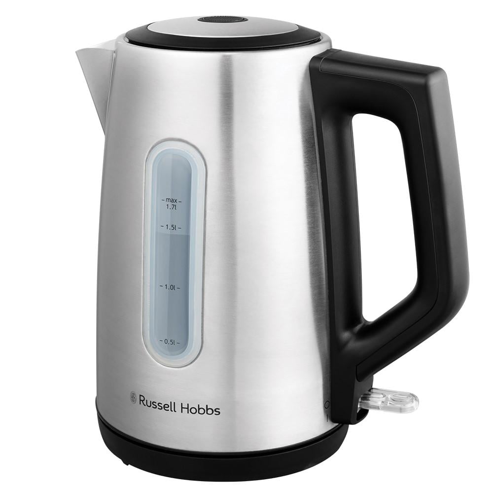 Электрочайник Russell Hobbs Heaton 1,7 л 2400 Вт Серебристо-черный (27380-70) Электрочайник Russell Hobbs Heaton 1,7 л 2400 Вт Серебристо-черный (27380-70)
