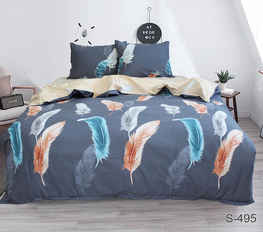 Комплект постельного белья TAGtekstil двуспальный наволочки 50x70 см (S495д)