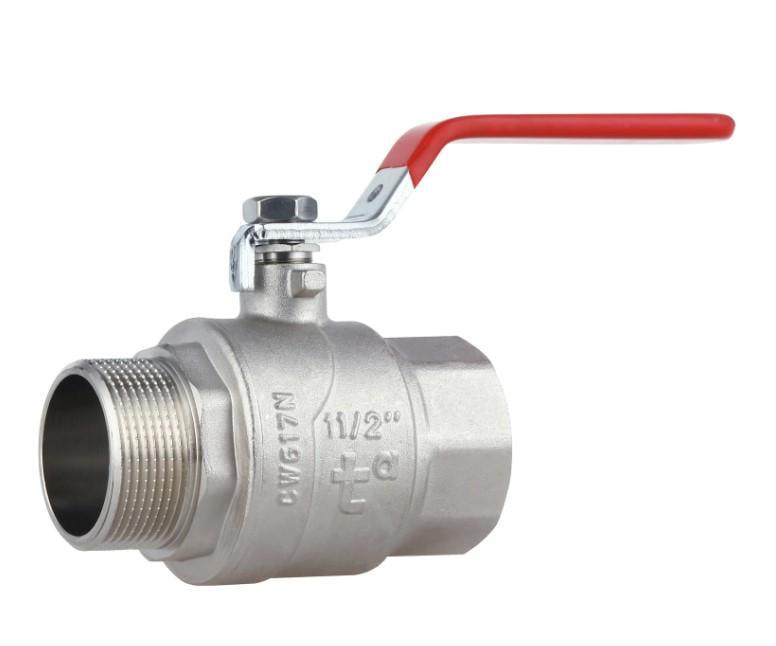 Кран шаровой Thermo Alliance Forte 1 1/2" ВЗ прямой PN40 рычаг (SF605W40)