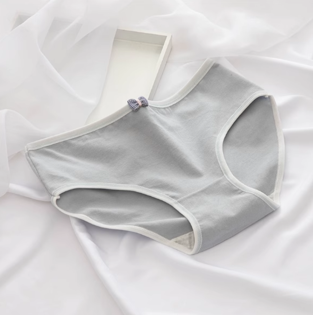 Трусы-слипы женские хлопковые L Серый (23-34-1344-С-L)