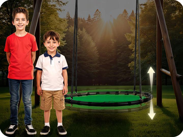 Кресло-качалка большая NEO-SPORT SWINGO XXL 120 см - фото 5