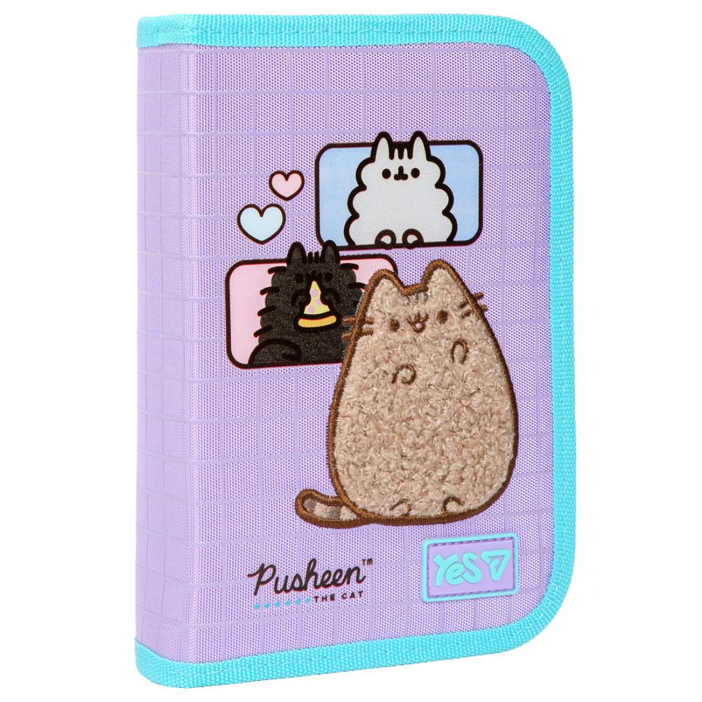 Пенал твердый YES HP-02 Pusheen Summer одинарный без клапана (533720)