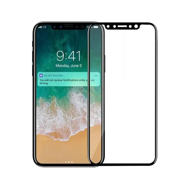 Защитное стекло Remax GL-08 Crystal 3D Full Cover iPhone X/Xs 0.2мм (2000700006461)