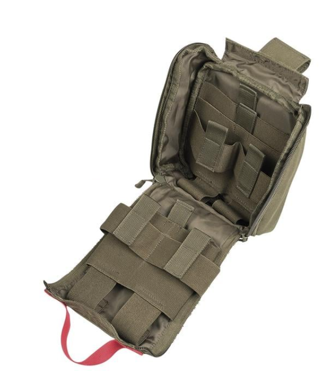 Подсумок-аптечка военно-полевая Mil-Tec с быстрым сбросом Олива (4046872390944) Подсумок-аптечка военно-полевая Mil-Tec с быстрым сбросом Олива (4046872390944)