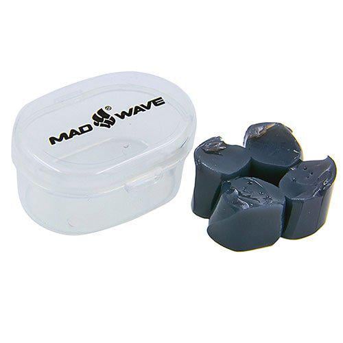 Беруші для плавання Mad Wave у футлярі M071401 Чорний (60444074)