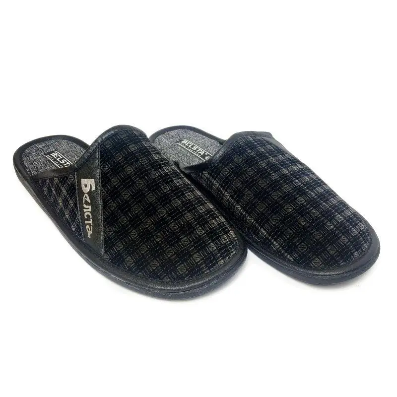 Тапочки домашние БЕЛСТА мужские 27 см р. 42 Черный (422-42)