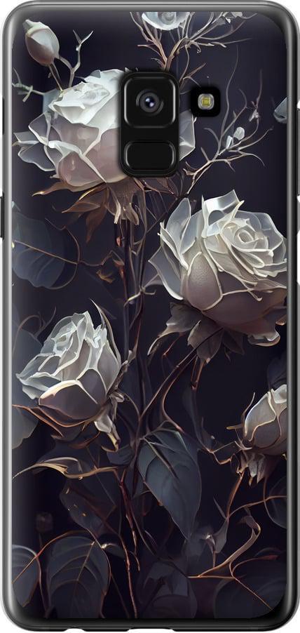 Чехол на Samsung Galaxy A8 2018 A530F Розы 2 (5550u-1344-42517)
