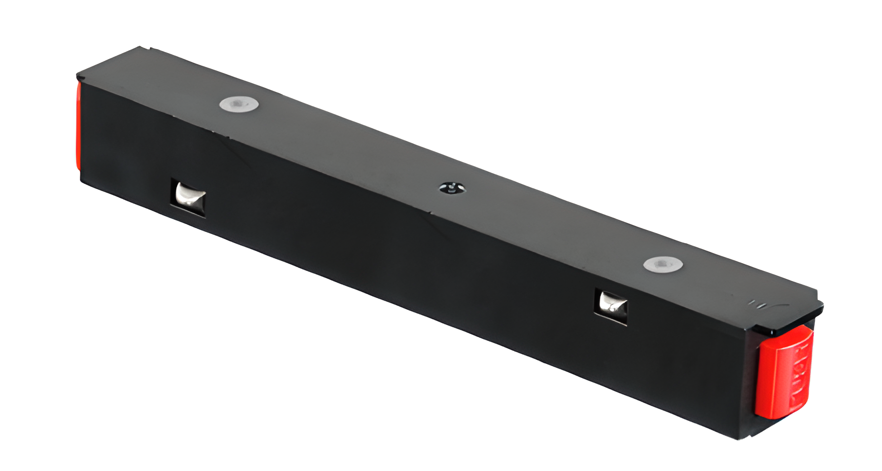 Прямой коннектор питания для магнитного шинопровода Oledim OL501 48V Черный