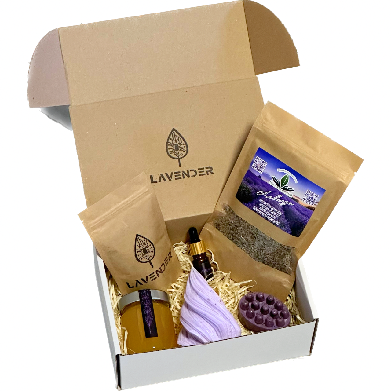 Подарунковий бокс Lavender Лавандовий (13046829)