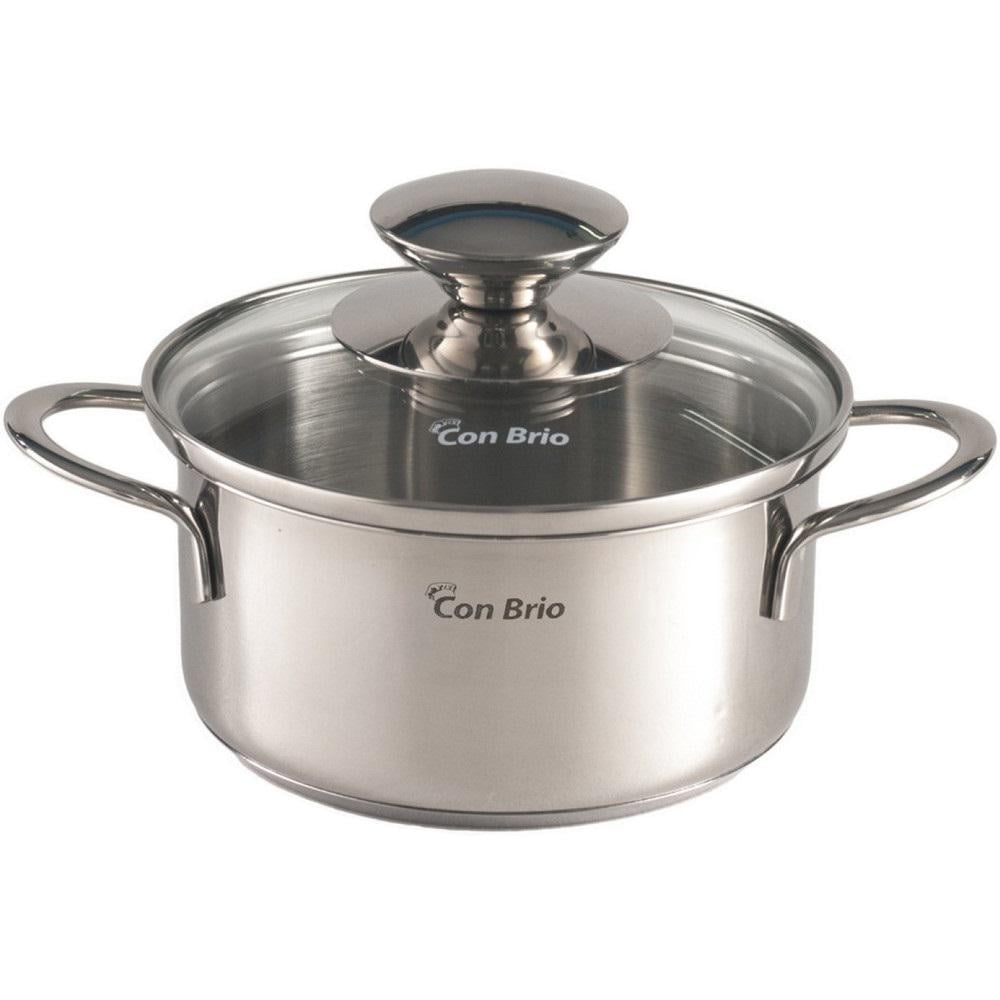 Кастрюля с крышкой Con Brio 0,9 л (1106-CB)