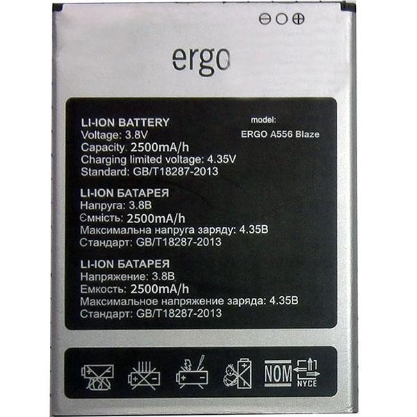 Аккумулятор для Ergo A556 Blaze 2500 mAh - фото 1