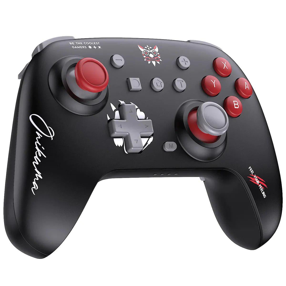 Джойстик ігровий бездротовий Onikuma M10 Pro для ПК PlayStation з RGB підсвіткою та Bluetooth/USB 2,4G (748397)