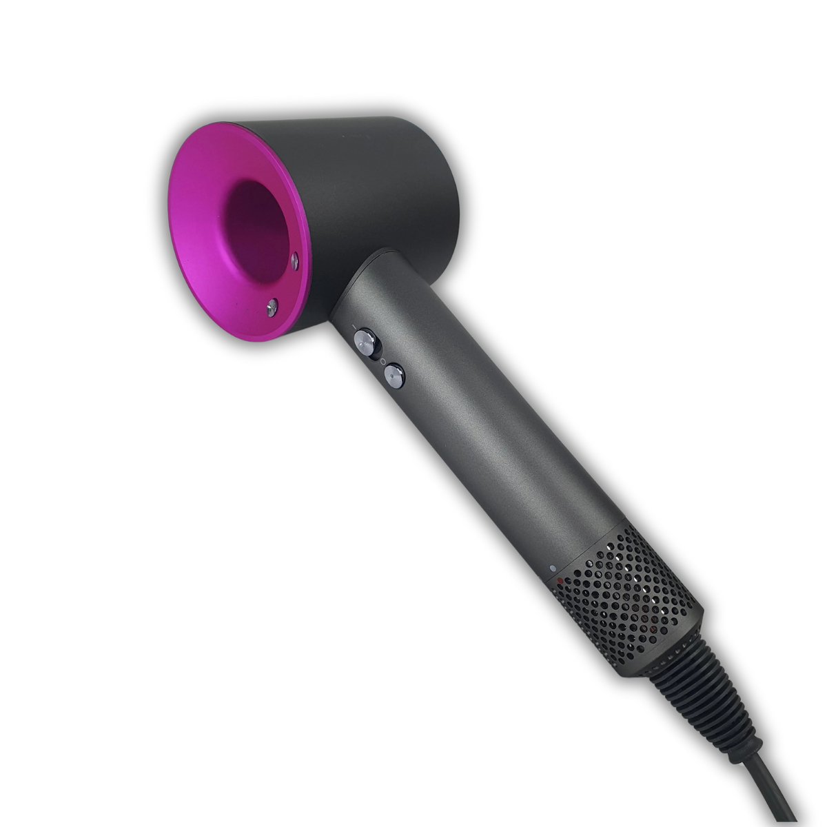 Фен для волосся професійний Super Hair Dryer 5в1 1600 Вт з насадками та дифузором Purple (DJ1-345)