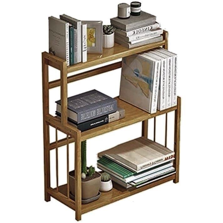 Полка книжная настольная из дерева Герольт Сиена (КПА-027805)