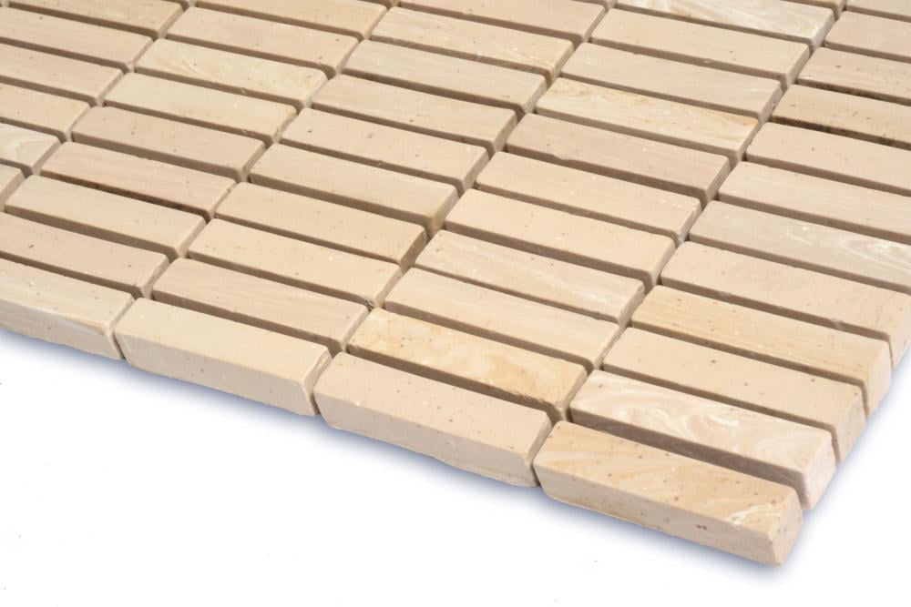 Керамогранитная мозаика Kotto Ceramica MI7 10500512C 300x300x10 мм/прямоугольник 10x50 мм Ambra