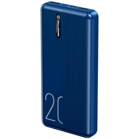Повербанк Remax RPP-296 Landon Series 2,1 A 20000 mAh Голубой (2000700010819)