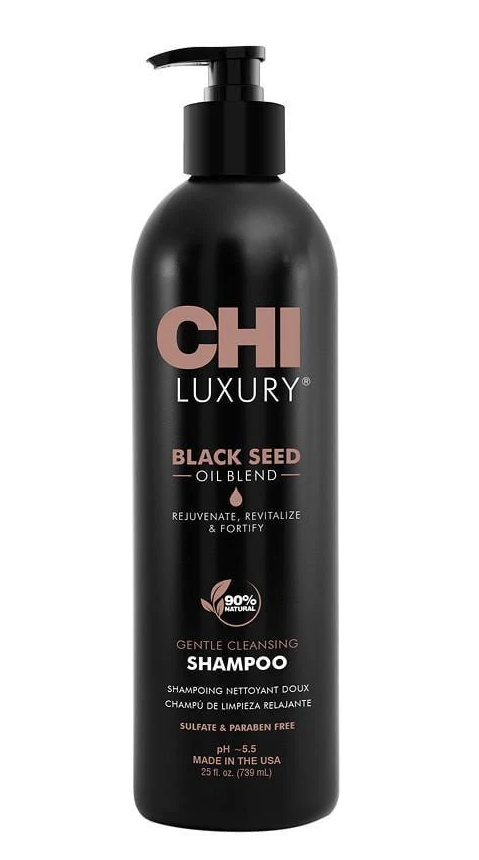 Шампунь делікатного очищення з олією чорного кмину CHI Luxury Black Seed Oil 739 мл (2553179746)