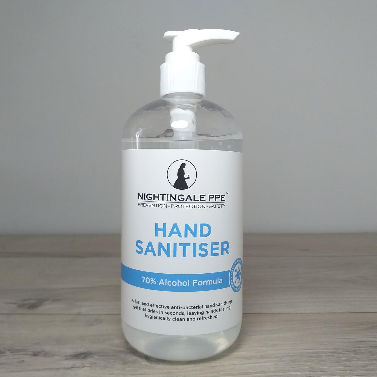 Гель антибактериальный для рук Nightingale PPE Hand Sanitiser 500 мл (X-1156) - фото 2