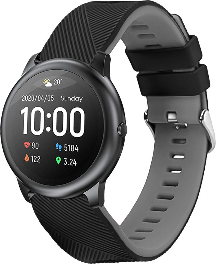 Ремешок Luminic для Haylou Smart Watch Solar LS05 Black Grey (26676-53)