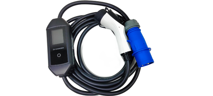 Зарядное устройство для электромобиля EV 32A/7 кВт GB/T портативное с силовой розеткой 220 В 32 А OLED (XCACK01-G) - фото 10