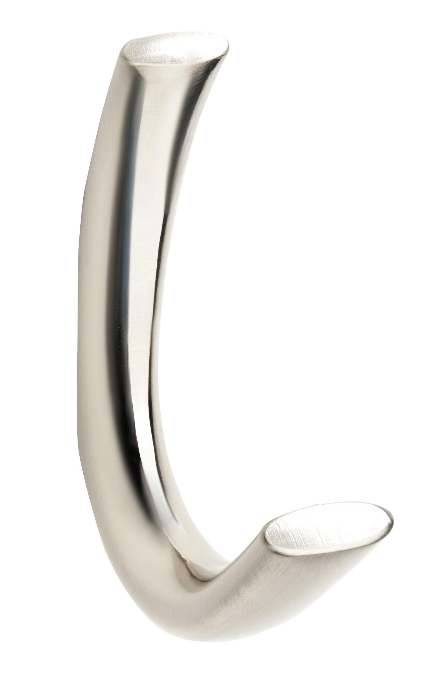 Крючок Virno 15/109 Браш сатин никель - фото 1 Крючок Virno 15/109 Браш сатин никель - фото 1