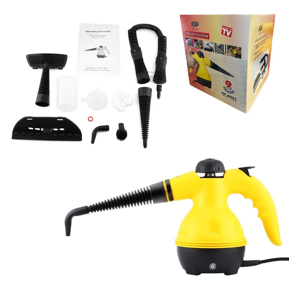 Пароочиститель многофункциональный ручной Steam Cleaner DF-A001 Желтый (120.717) - фото 2