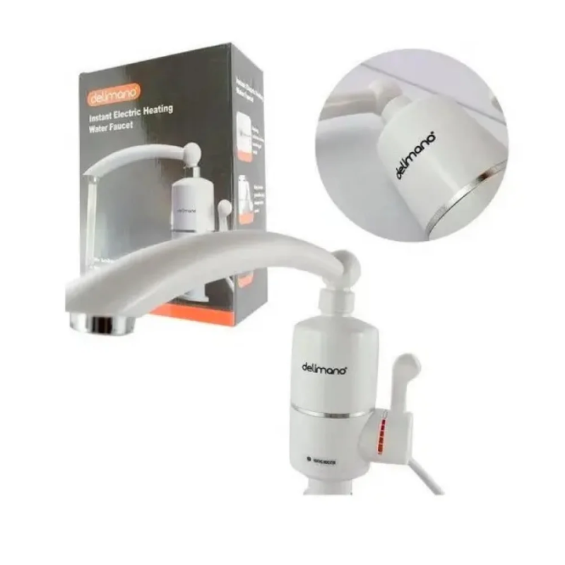 Водонагрівач електричний Delimano R 18 проточний без екрана нижнє під'єднання (25880324) - фото 2 Водонагрівач електричний Delimano R 18 проточний без екрана нижнє під'єднання (25880324) - фото 2