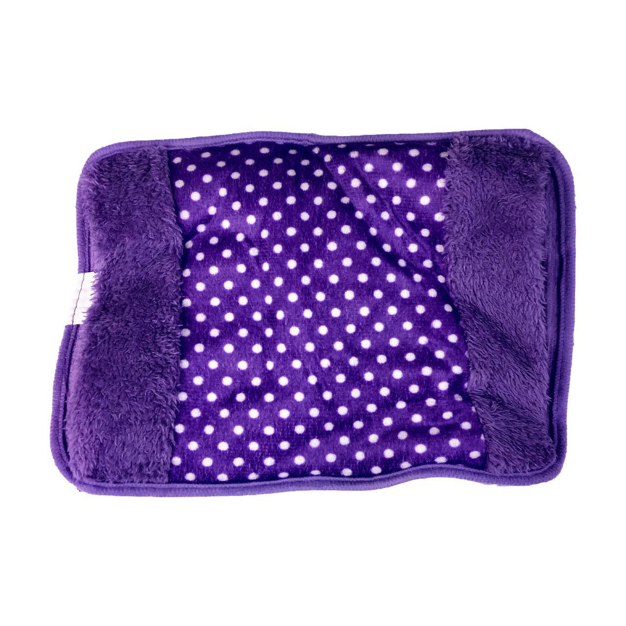 Электрическая грелка-муфта для рук водяная с подогревом от сети 220V Фиолетовый (7G-F-7568Q)